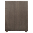Pemberly Row Modern 5-Drawer Bedroom Storage Chest in Barley Brown