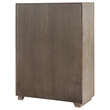 Pemberly Row Modern 5-Drawer Bedroom Storage Chest in Barley Brown