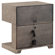 Pemberly Row 4-Piece California King LED Bedroom Set in Barley Brown