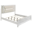 Pemberly Row 5-Piece Eastern King Italian Bedroom Set in White