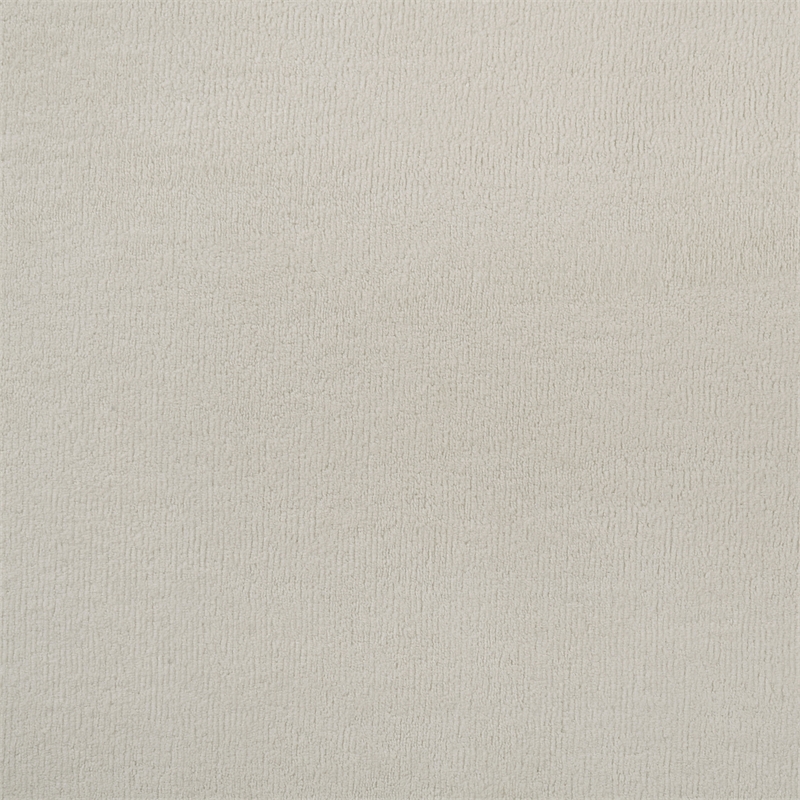 Pemberly Row Queen Wood LED Panel Bed in Off White and Light Oak