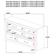 Pemberly Row 4-Piece Wood Eastern King Bedroom Set in Light Oak