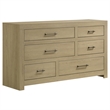 Pemberly Row 4-Piece Wood Queen Bookcase Bedroom Set in Light Oak