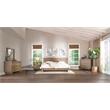 Pemberly Row 5-Piece Wood Eastern King Bedroom Set in Weathered Oak