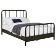 Pemberly Row All Wood Water Pipe Open Frame Full Bed in Dark Bronze