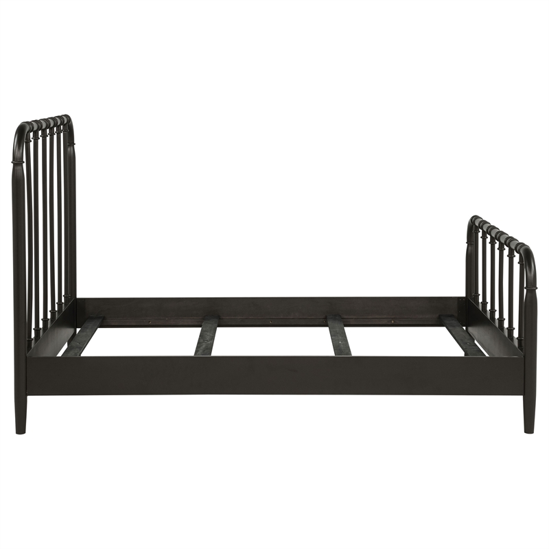 Pemberly Row All Wood Water Pipe Open Frame Full Bed in Dark Bronze