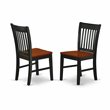 Pemberly Row 5-Piece Wood Dining Table Set with Black/Cherry Finish