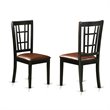 Pemberly Row 5-Piece Dining Table Set with Black & Cherry Finish