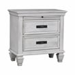 Pemberly Row 5-Piece Queen Panel Bedroom Set in Distressed White