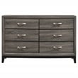 Pemberly Row 4-Piece 56-Inch Eastern King Bedroom Set in Gray Oak