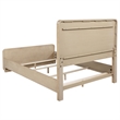 Pemberly Row 4-Piece Eastern King Bedroom Set in Light Elm Finish