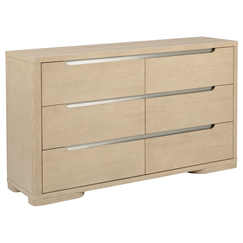 Pemberly Row 5-Piece California King Bedroom Set in Light Elm