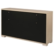 Pemberly Row Contemporary 6-Drawer Bedroom Dresser in Light Elm