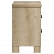 Pemberly Row 2-Drawer Nightstand Bedside Table in Weathered Oak