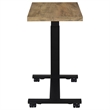 Pemberly Row Height-Adjustable Mobile Bedroom C-Table in Mango
