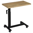 Pemberly Row Height-Adjustable Mobile Bedroom C-Table in Mango