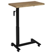 Pemberly Row Height-Adjustable Mobile Bedroom C-Table in Mango
