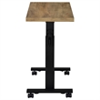 Pemberly Row Height-Adjustable Mobile Bedroom C-Table in Mango