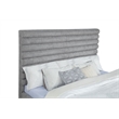 Pemberly Row 58-Inch Boucle Upholstered Eastern King Bed in Grey