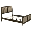 Pemberly Row 5-Piece Full Upholstered Bedroom Set in Dark Cocoa
