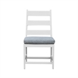 Pemberly Row Powder-Coated Aluminum Outdoor Barstool in Buff