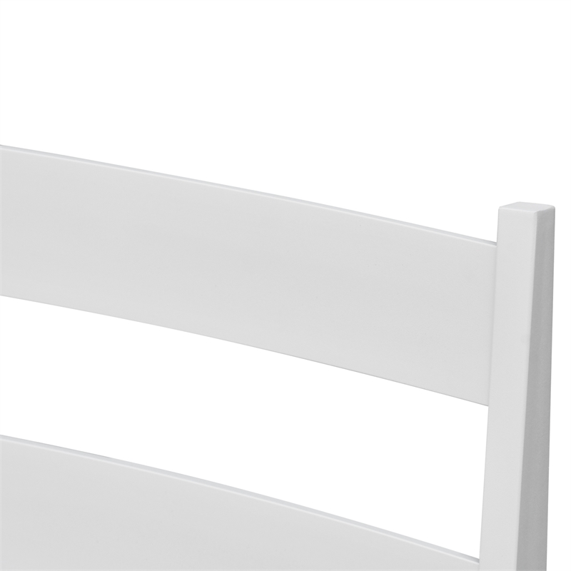 Pemberly Row Powder-Coated Aluminum Outdoor Barstool in Buff
