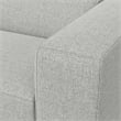 Pemberly Row Right-Arm Sofa Module in Pale Grey Performance Fabric