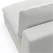 Pemberly Row Pit Sectional Sofa with Ottoman in Cloud Grey Performance Fabric