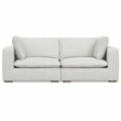 Pemberly Row 2-Seater Modular Sofa in Cloud Grey Performance Fabric