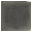 Pemberly Row Contemporary Cast Aluminum Side Table in Graphite Finish