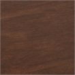 Pemberly Row Mango Wood Round Arch Coffee Table in Walnut Brown