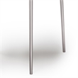 Pemberly Row 2 Piece Metal Nesting Table in Nickel Finish