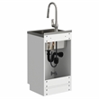 Pemberly Row 20-Inch Utility Sink and Cabinet in Pure White