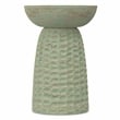 Pemberly Row 13 in Wide Mango Wood Accent Table in Green Wash Finish