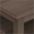 Pemberly Row 48-Inch Wide Solid Wood Coffee Table in Farmhouse Brown