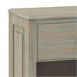 Pemberly Row 24 in Solid Wood Bedside Nightstand Table in Distressed Gray