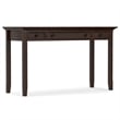 Pemberly Row 54 Inch Desk and 30 Inch Bookcase Russet Brown Set of 2