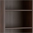 Pemberly Row 54 Inch Desk and 30 Inch Bookcase Russet Brown Set of 2