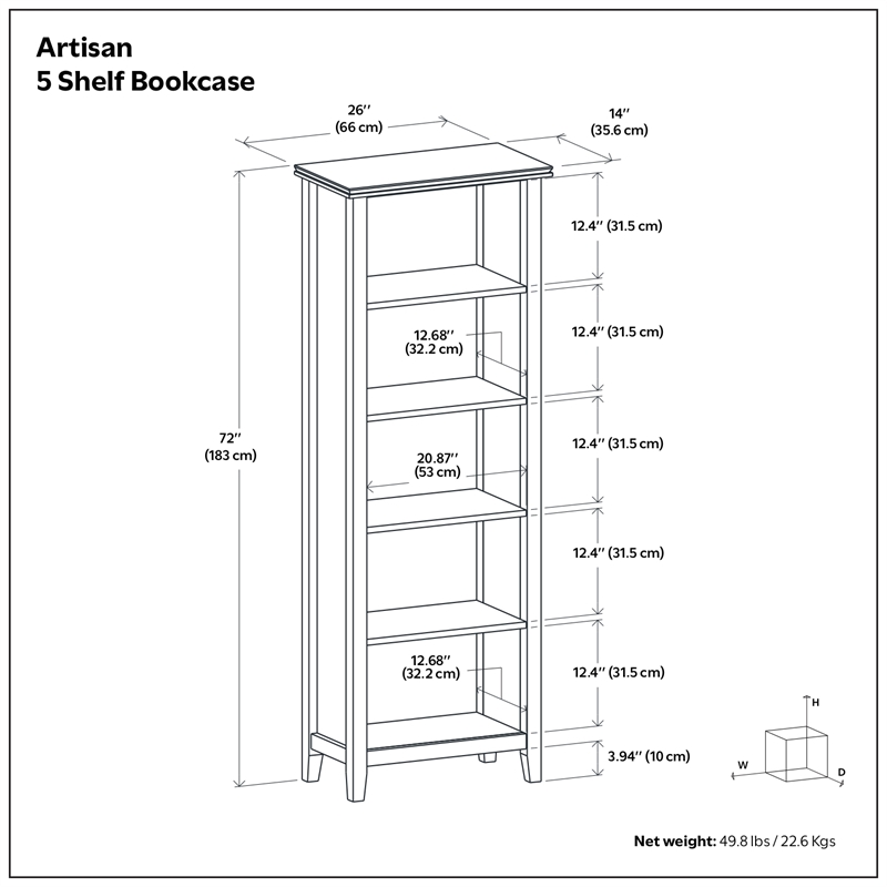 Pemberly Row Solid Wood 72