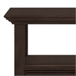 Pemberly Row 19 in Square End Table with Drawer in Farmhouse Brown