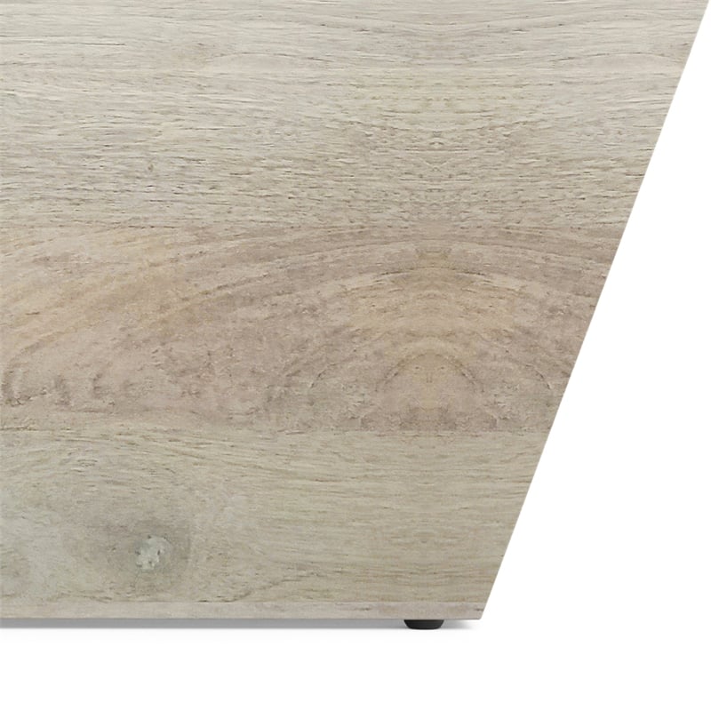Pemberly Row 36 in Lift-Top Coffee Table Mango Wood White Wash