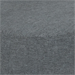 Pemberly Row 16 in Wide Contemporary Linen Footstool in Grey