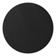 Pemberly Row Contemporary V-Chisel Accent Table in Black Mango Wood