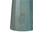 Pemberly Row Accent Table in Mango Wood Teal Wash Finish Round Design