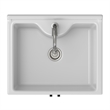 Pemberly Row 24 in Utility Sink Cabinet in Pure White