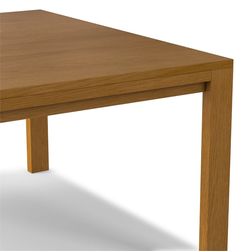 Pemberly Row 54 x 54 Square Dining Table in Oak Veneer