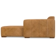 Pemberly Row Right-Facing Modular Sectional Sofa in Sienna Leather