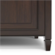 Pemberly Row 36 in Solid Wood Storage Bench Trunk in Chestnut Brown