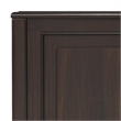 Pemberly Row 36 in Solid Wood Storage Bench Trunk in Chestnut Brown