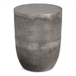 Pemberly Row Morris Metal Accent Table in Antique Silver 17